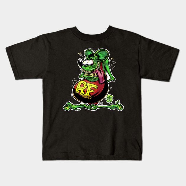 Bootleg Ratfink Kids T-Shirt by CsrJara / Perronegro Clothing